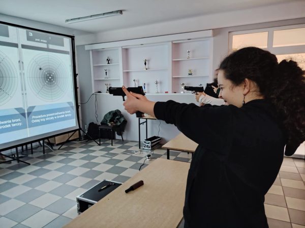 Zajęcia na wirtualnej strzelnicy już za nami!