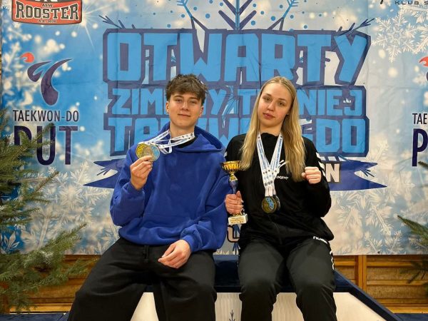 Amelia i Filip z sukcesami w III Otwartym Zimowym Turnieju Taekwon-Do w Kątach Wrocławskich!